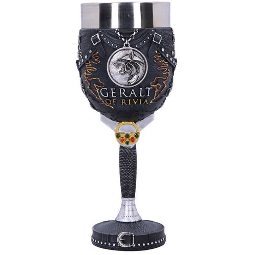 NEMESIS NOW THE WITCHER GERALT OF RIVIA GOBLET 19,5CM slika 3