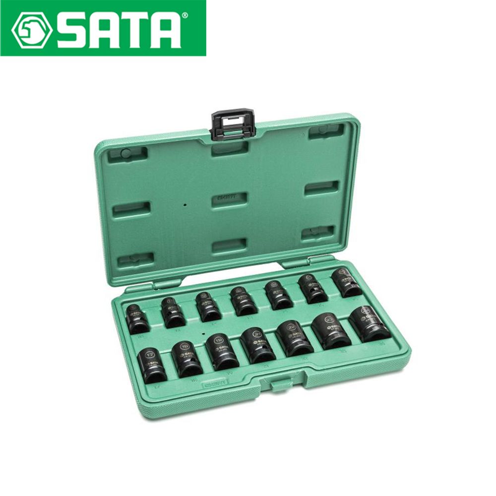 Sata Set nasadnih ključeva impact 1/2" 10-24 mm 14 Komada ST34397T slika 1