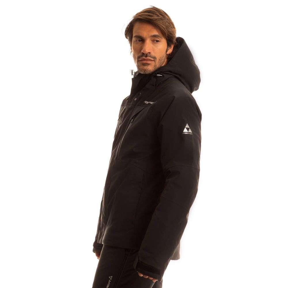 Fischer Muška jakna za skijanje Dash Black XL slika 4
