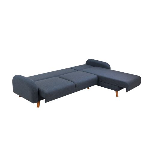 Atelier Del Sofa Hera 2 Ugao - Tamnoplava Ugaona Sofa na Razvlačenje slika 14