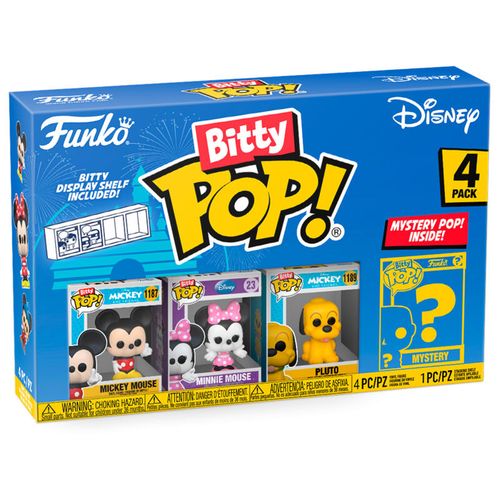 Blister 4 figure Bitty POP Disney Mickey slika 1