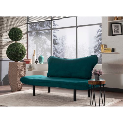 Atelier Del Sofa Dvosjed na razvlačenje CHATTO zelena, Chatto - Petrol Blue slika 2