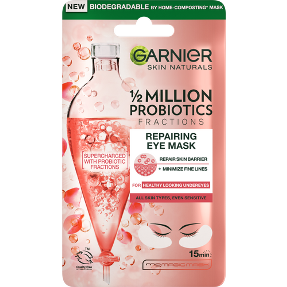 Garnier Skin Naturals Maska za područje oko očiju 1/2 Million Probiotics 6g slika 1