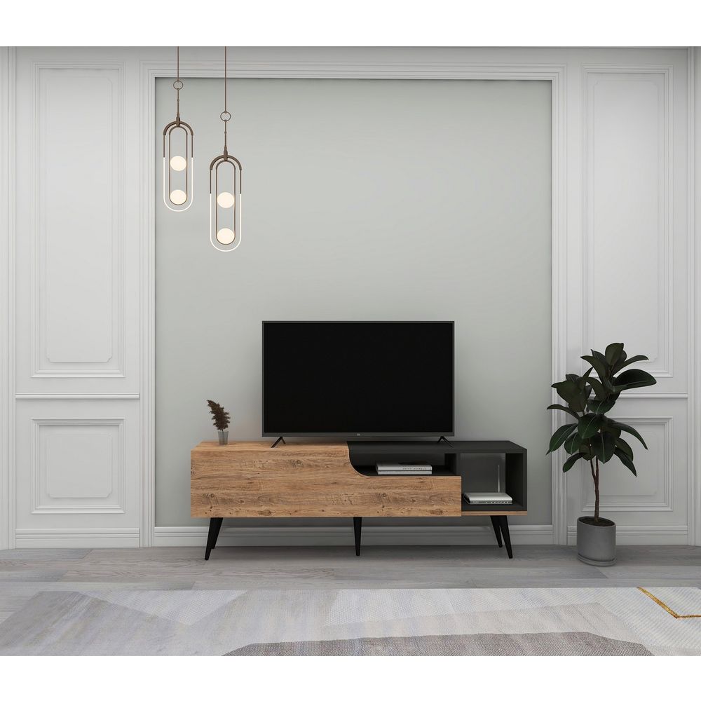 TV Stalak Alba - Atlantic Pine, Antracit slika 4