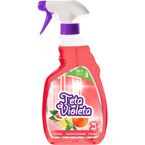 Teta Violeta sredstvo za pranje stakla Citrus 750ml slika 1