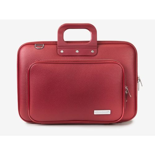 Torba BOMBATA Classic Plus 15 6" Borgogna red Crvena slika 3