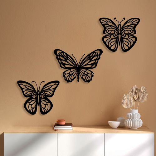 Wallity Metalna zidna dekoracija, Butterflies 3 slika 1