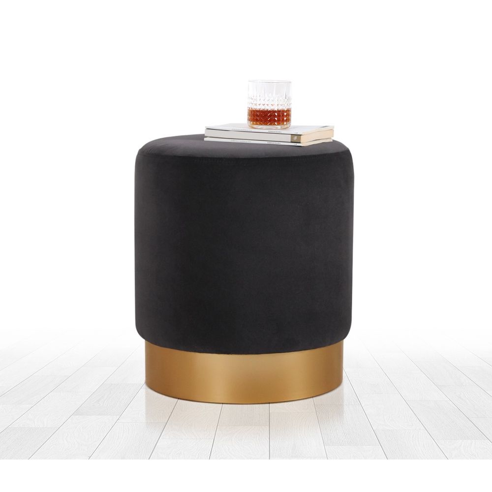 Pouffe Memfis - Tamno Siva slika 1