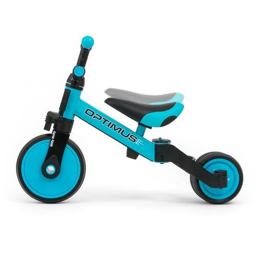 Dječji tricikl guralica 3u1 Optimus plavi slika 3