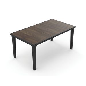KETER vrtni sto FUTURA 166 x 96 x 74 cm, sivo drvo