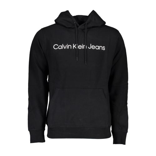 CALVIN KLEIN MEN'S BLACK ZIPLESS SWEATSHIRT slika 1