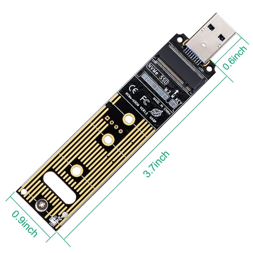 Adapter SSD NVMe na USB 3.0 slika 8