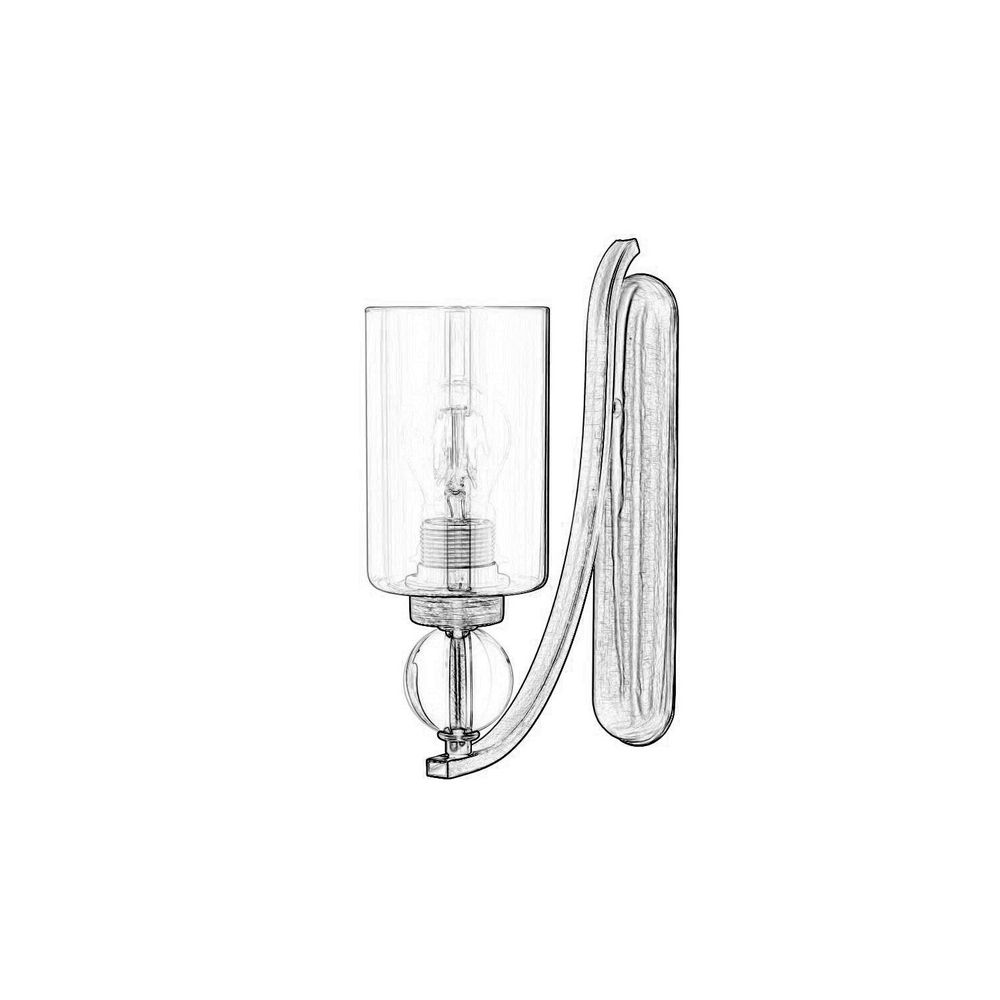 AP-1597-1E Antikna Zidna Lampa slika 2