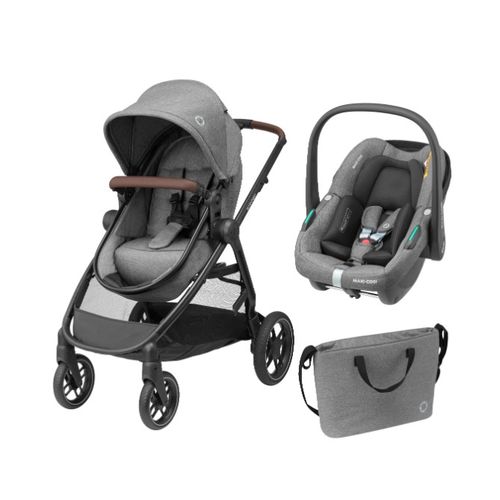 Maxi-Cosi kolica  3u1 Zelia S Trio + košara + autosjedalica - Grey slika 12