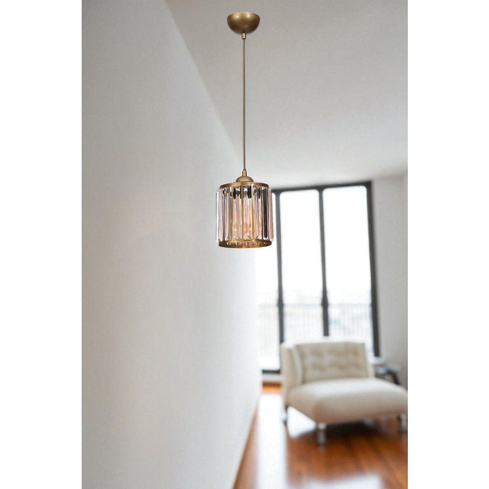 9041-1 Gold Chandelier slika 1