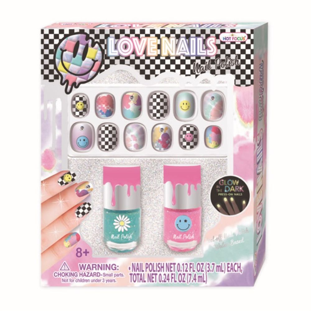 HOT FOCUS Set za nokte Love Nails slika 1