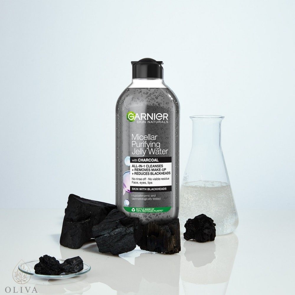 Garnier Purifying Jelly Micelarna voda za lice Charcoal 400ml slika 3