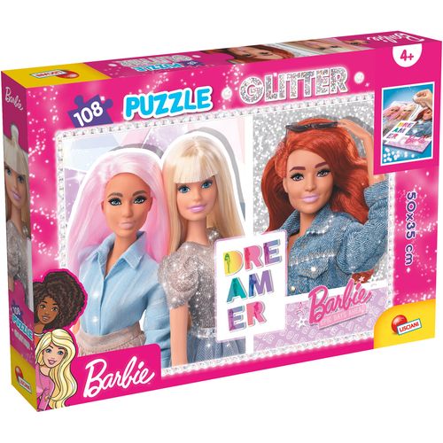 Barbie Glitter Puzzle Bff - 108 Kom slika 1