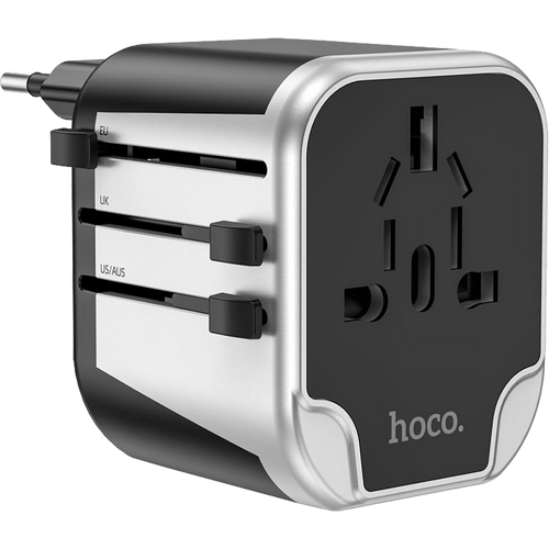 hoco. Punjač kučni, univerzalni, EU/UK/US/AU, 2 x USB,2.4 A - AC5 Level slika 3