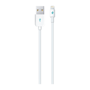 Ttec Kabel - MFi (Apple license) - Lightning to USB (1,20m) - White
