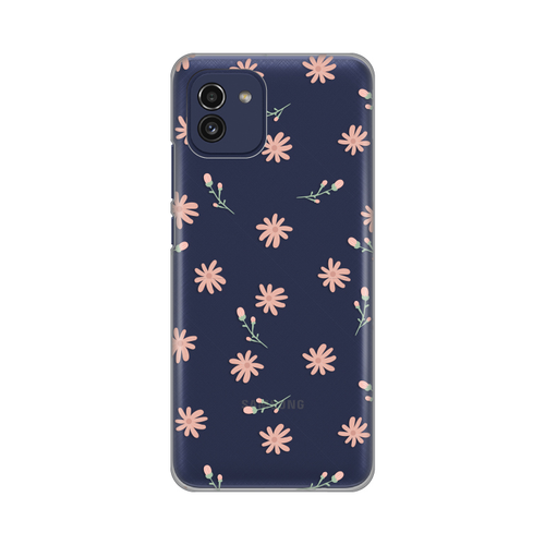 Torbica Silikonska Print Skin za Samsung A035G Galaxy A03 Spring flowers 2 slika 1