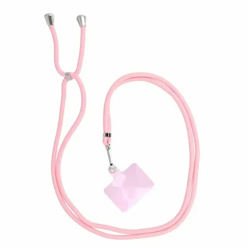 SWING privjesak za telefon podesive duljine / duljina kabela 165 cm (max 82,5 cm u omči) / rame ili vrat – lite pink slika 6