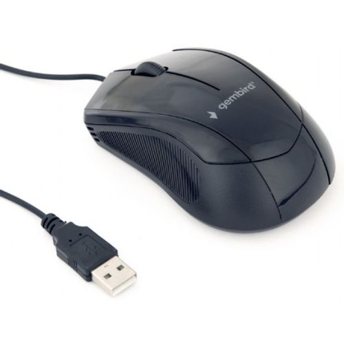 MUS-3B-02 ** Gembird Opticki mis 1000Dpi 3-button black 105mm USB (221) slika 6