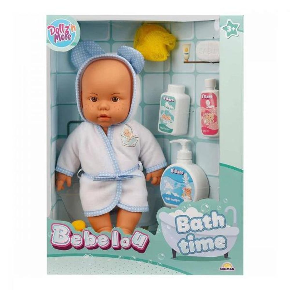 SUNMAN Dollz'n More 30031 Bebelou Lutka za Kupanje 35cm, Sorto slika 3