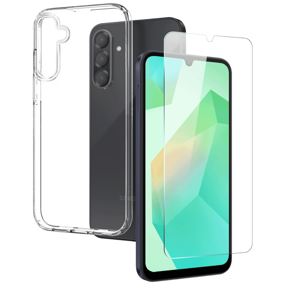 NN-Su Combo Maska za Samsung A26 5G sa zaštitom ekrana - A26 TPU Phone Case;Tempered Glass slika 1