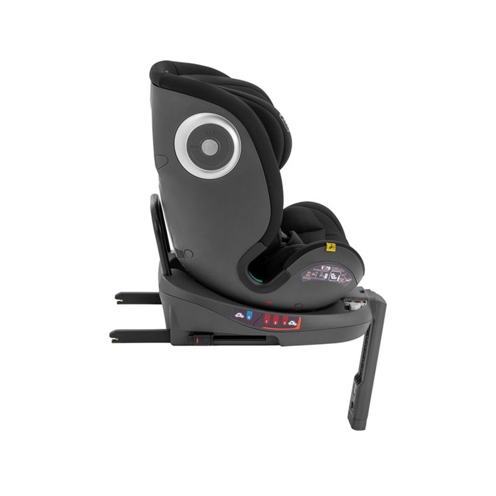 Kikka Boo Rotirajuća auto-sjedalica i-Conic i-Size 0-36kg (40-150cm) Black Isofix slika 5