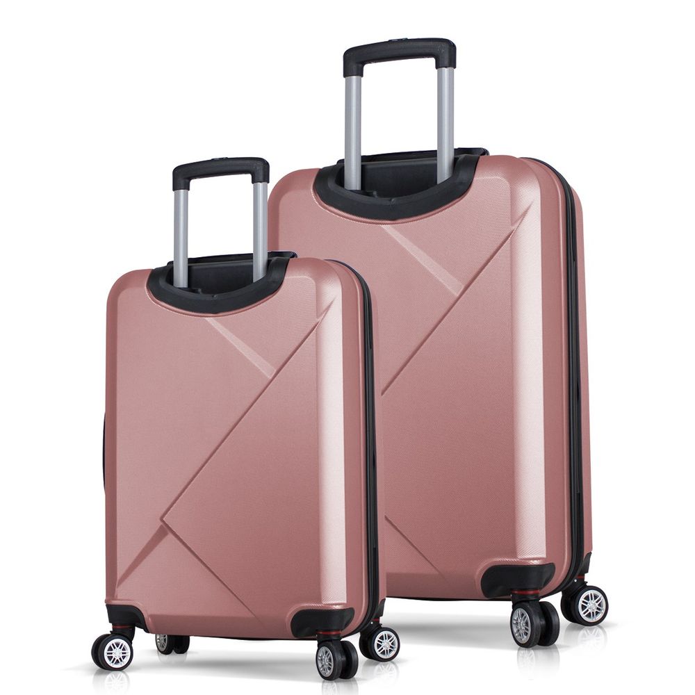 6851 Set Kofera u Roze Zlatnoj Boji (2 Komada) slika 2