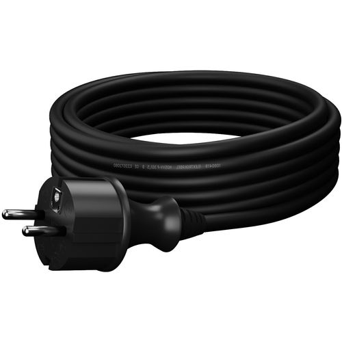 AWTools kabel s utikačem 5m 2x1,0 crni H05VV-F slika 4