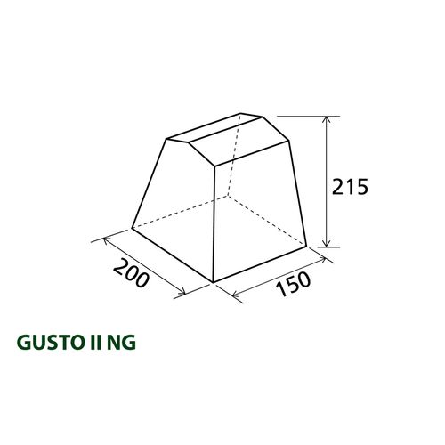 Šator za kuhanje BRUNNER GUSTO NG II, 200x150, 0425996N.C25 slika 6