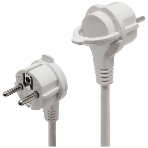 home Produžni kabel, 4 utičnice, 3 x 1,5 mm², 5 met., beli - NV 04TK-5/WH/1.5 slika 2