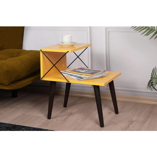 Cross - Yellow Yellow Nightstand slika 2