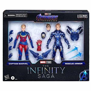 Marvel Avengers Endgame: Paket figura Captain Marvel i Rescue Armor 15 cm