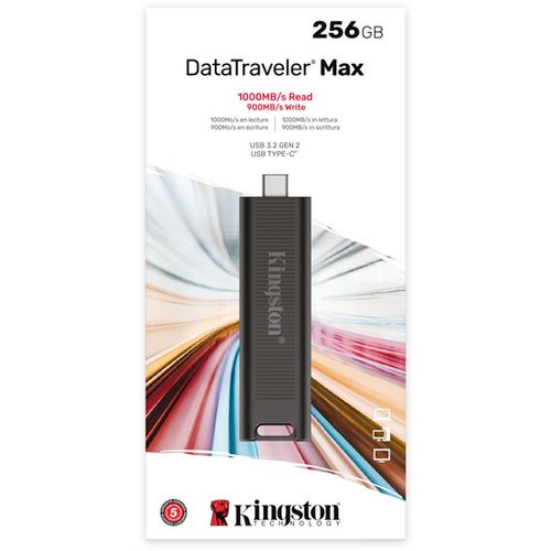 Kingston DTMAX/256GB 256GB USB Flash Drive, USB 3.2 Gen.2 Type-C, DataTraveler Max, Read up to 1000MB/s, Write up to 900MB/s slika 6