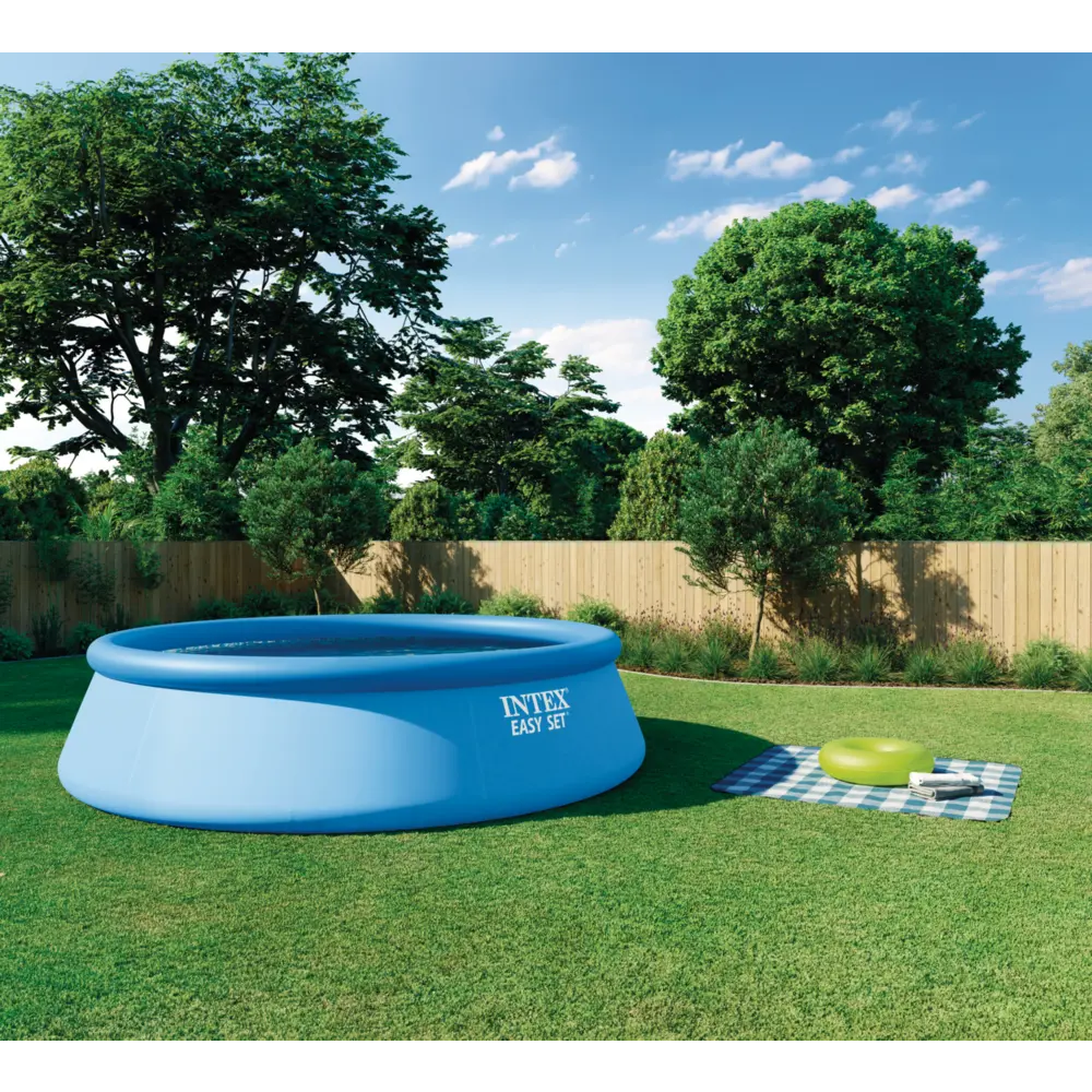 Intex bazen na naduvavanje Easy Set 457x107cm sa pumpom okrugli 26166NP slika 2