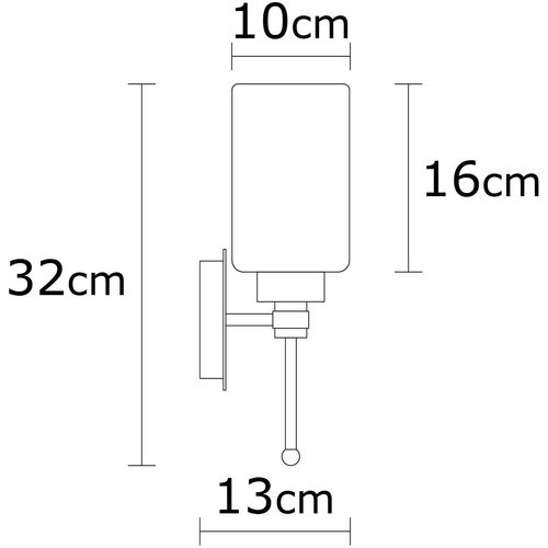 Opviq Zidna lampa, 525NOR3119 slika 3