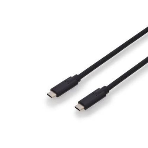 Ansmann USB kabel USB 3.2 gen. 1 (USB 3.0) USB-C® utikač, USB-C® utikač 1.00 m crna dvostruko zaštićen AK-300139-010-S slika 4