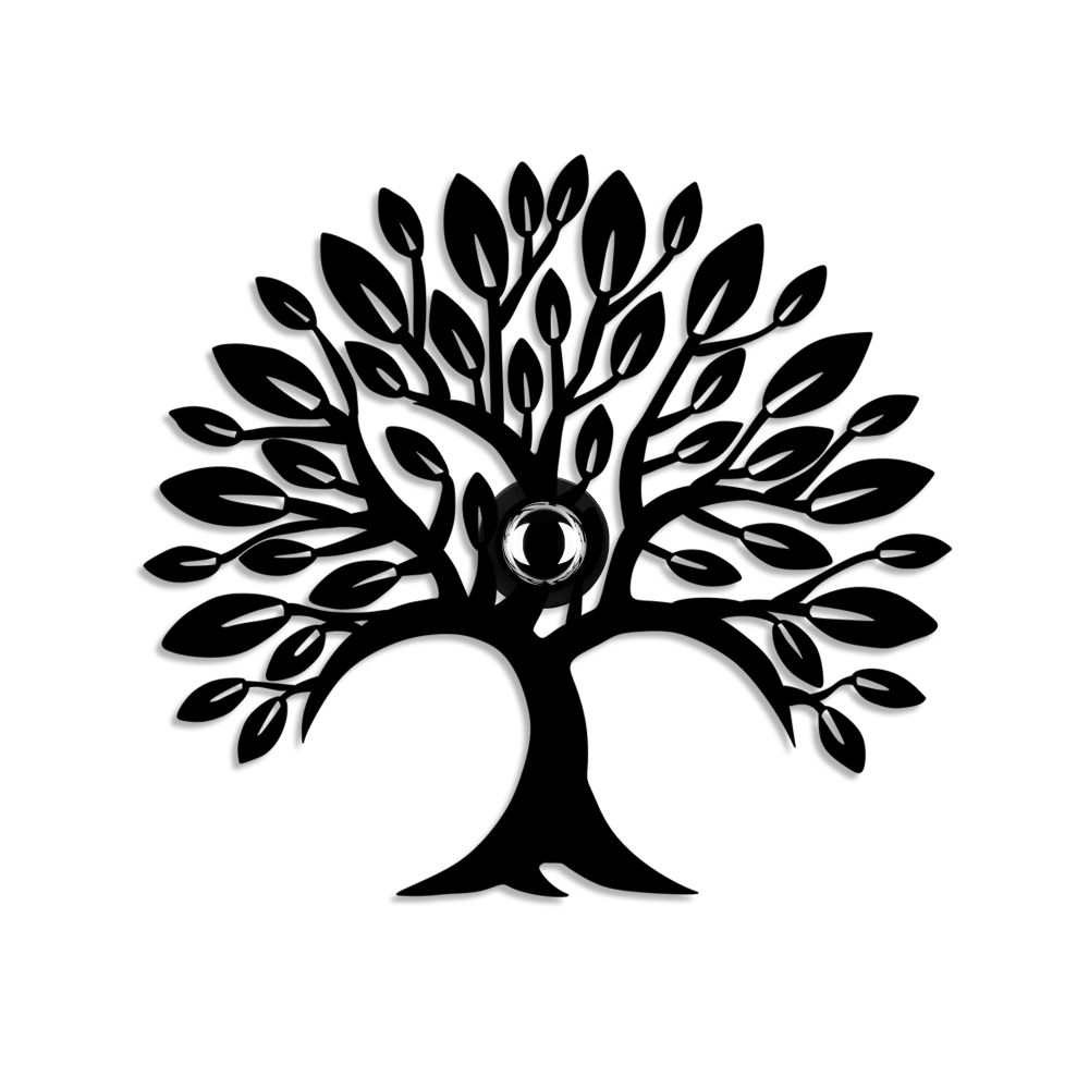 Zidna lampa 'Heart Tree V2' u crnoj boji slika 7