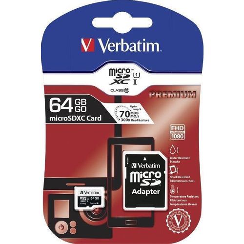Verbatim Micro SDXC 64GB (44084) slika 1