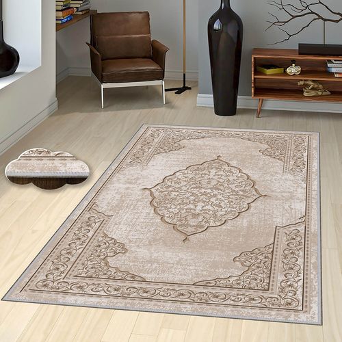 EEXFAB803 Multicolor Hall Carpet (80 x 150) slika 1