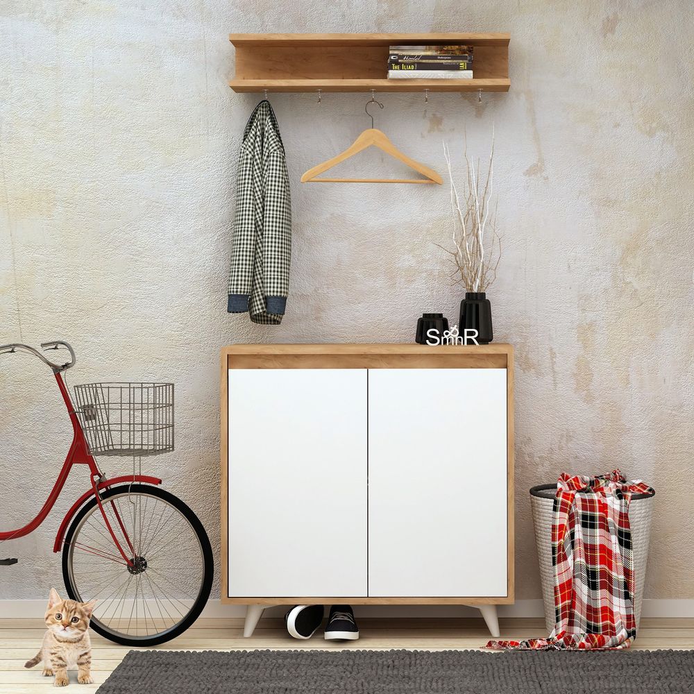 Obsoyo OakWhite Hall Stand slika 1