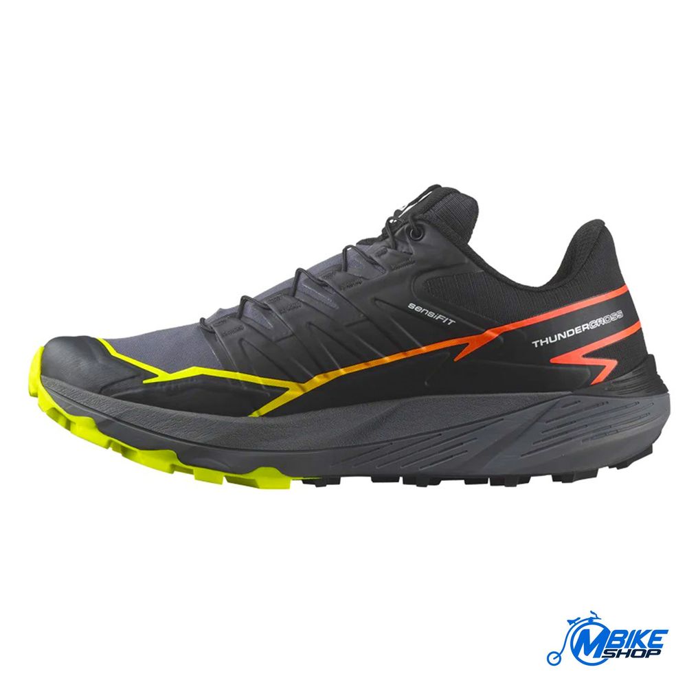 Salomon Muške patike Thundercross, Black/Quiet Shade/Fiery Coral slika 1