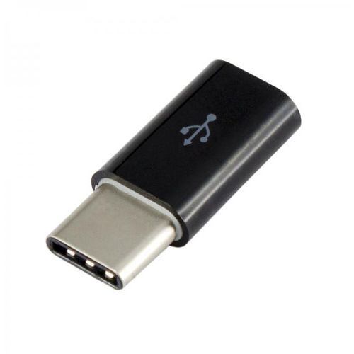 SBOX adapter micro USB ženski-type C muški crni slika 1