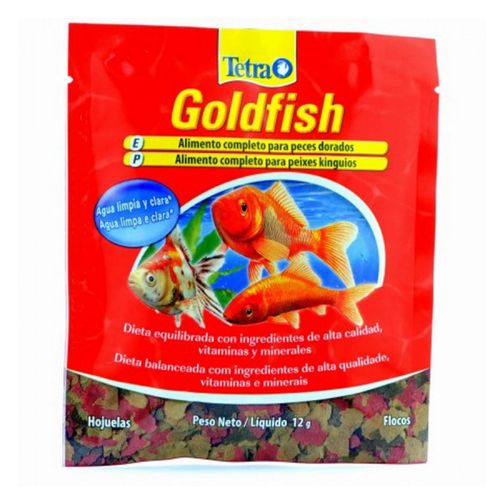 Tetra Goldfish Sachet 12 g, hrana za ribice slika 1