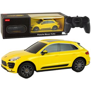 Rastar Porsche Macan Turbo 1:24 žuti