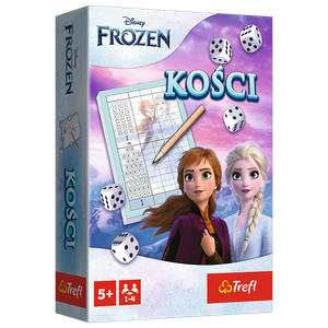 Trefl 02689 igra s kockicama ledena kraljica