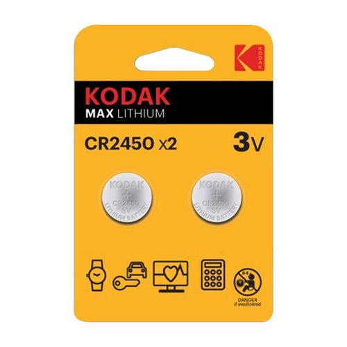 Kodak MAX lithium baterija CR2450, 2 kom slika 1